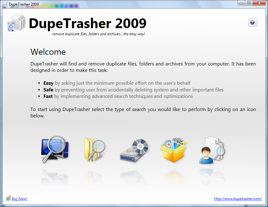 DupeTrasher software